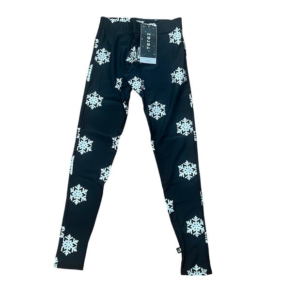 NWT Terez (14y) Snowflake Leggings - Picture 1 of 7